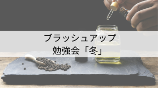 今回のブラッシュアップ勉強会「冬」の内容